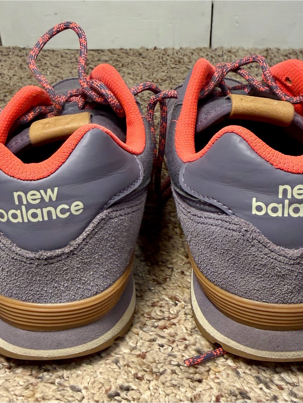 New Balance Women's Purple Sneakers with Pink Accents, Size 8.5 - Picture 4 of 9